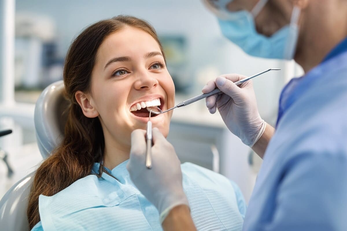 Palatal Expander to widen upper jaw and correct bite